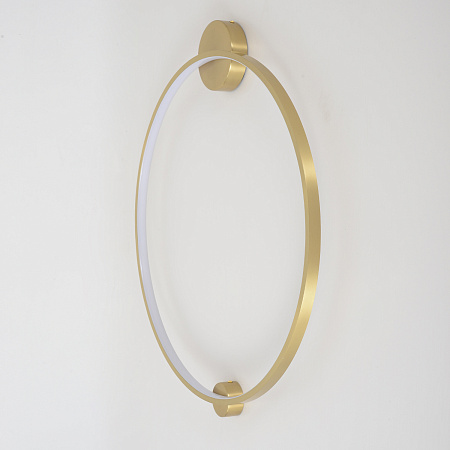 Светильник настенный светодиодный Crystal Lux REAL AP26W LED BRASS Светильник настенный светодиодный Crystal Lux REAL AP26W LED BRASS