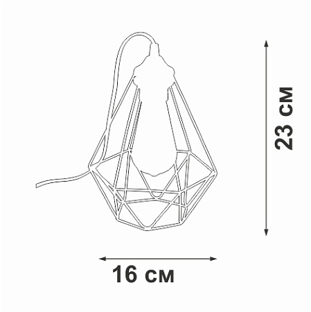 Настольная лампа Vitaluce V2803-1/1L