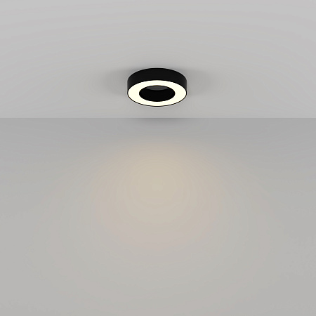 Светильник потолочный светодиодный Maytoni Lua C093CL-24W3K-B Светильник потолочный светодиодный Maytoni Lua C093CL-24W3K-B