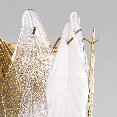 Светильник настенный Bogates Leaf 369/3 золото Светильник настенный Bogates Leaf 369/3 золото