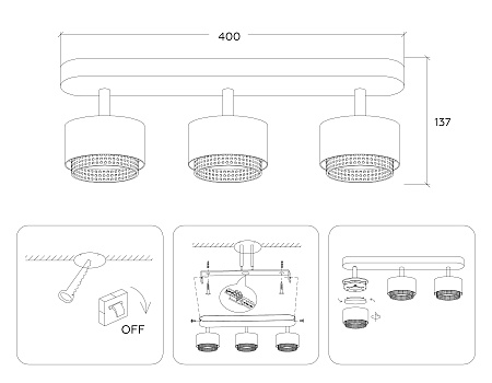 Спот Ambrella light TN TN71295 Спот Ambrella light TN TN71295