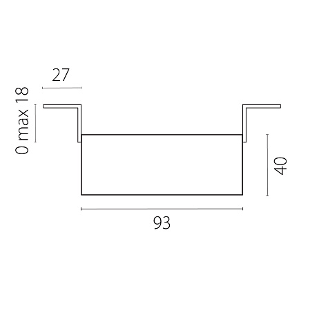 Светильник встраиваемый Lightstar Domino G214607 Светильник встраиваемый Lightstar Domino G214607