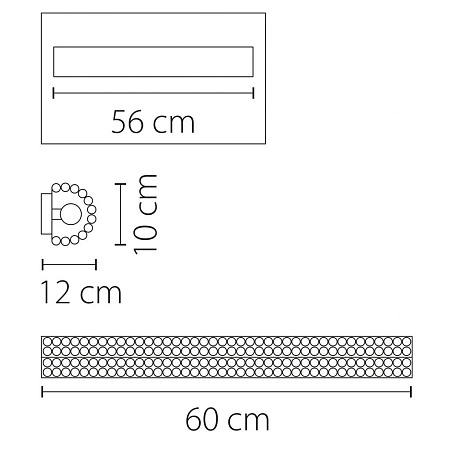 Бра Osgona Monile 704652