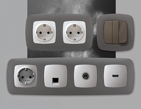 Рамка 5-постовая Ambrella Volt OMEGA Ecta OF140655 Рамка 5-постовая Ambrella Volt OMEGA Ecta OF140655