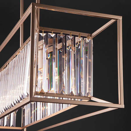 Люстра на штанге Bogates Vegas 299/6 шампань Strotkis Люстра на штанге Bogates Vegas 299/6 шампань Strotkis