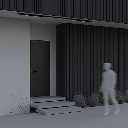 Уличный трековый мангитный светодиодный светильник Maytoni Exility IP Basis O-TR02-1-S-24WB4K Уличный трековый мангитный светодиодный светильник Maytoni Exility IP Basis O-TR02-1-S-24WB4K