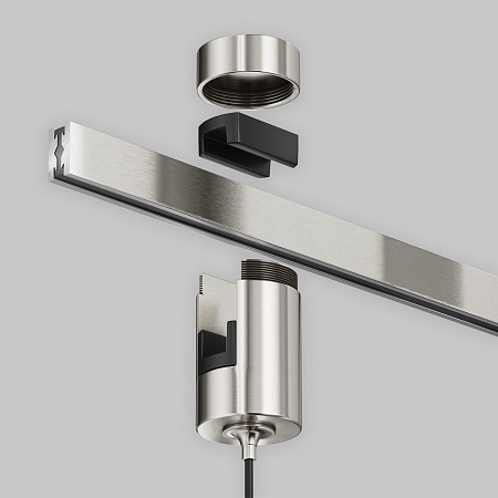 Трековый магнитный светодиодный светильник Maytoni Flarity Focus Led TR155-1-5W3K-PT Трековый магнитный светодиодный светильник Maytoni Flarity Focus Led TR155-1-5W3K-PT