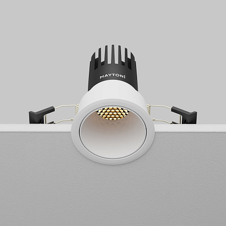 Светильник встраиваемый светодиодный Maytoni Dip DL116-10W-2.7K-W