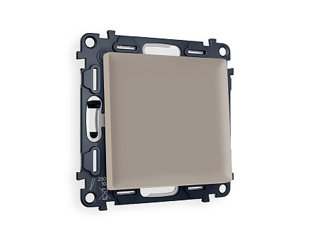 Комплект механизма 1-клавишного выключателя Ambrella Volt ALFA MA361010 Комплект механизма 1-клавишного выключателя Ambrella Volt ALFA MA361010