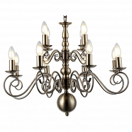 Люстра подвесная Arte Lamp Isabel A1129LM-12AB Люстра подвесная Arte Lamp Isabel A1129LM-12AB