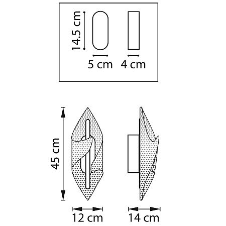 Светильник настенный светодиодный Lightstar Varese 731653