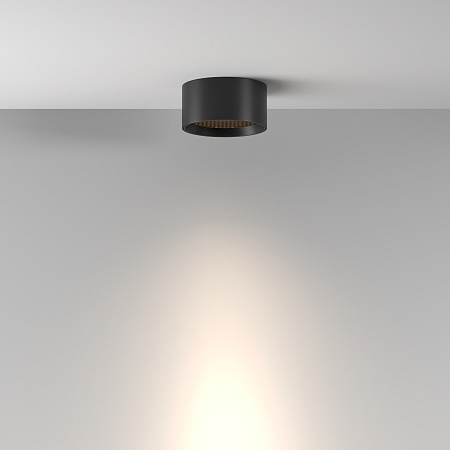 Светильник потолочный светодиодный Maytoni Glare C122CL-L7-3K-B Светильник потолочный светодиодный Maytoni Glare C122CL-L7-3K-B