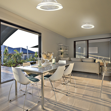 Люстра с вентилятором светодиодная Mantra SAMOA 7842 Люстра с вентилятором светодиодная Mantra SAMOA 7842