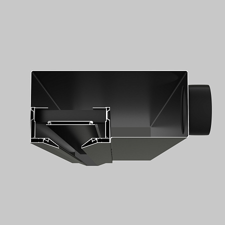 Диффузор с отражателем, линейный, для натяжного потолка, черный, КСД тип 4 Maytoni Aero ARO-LD-SC-000004