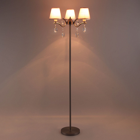 Торшер Eurosvet Aurelia 01059/3 никель (00000086059)