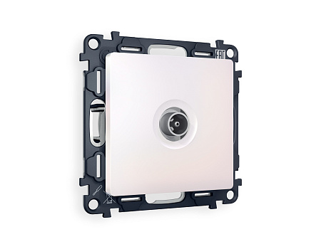 Комплект механизма TV розетки оконечной Ambrella Volt ALFA MA213010 Комплект механизма TV розетки оконечной Ambrella Volt ALFA MA213010