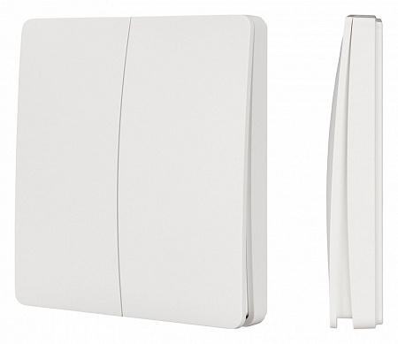 Выключатель беспроводной двухклавишный Arlight INTELLIGENT 043317