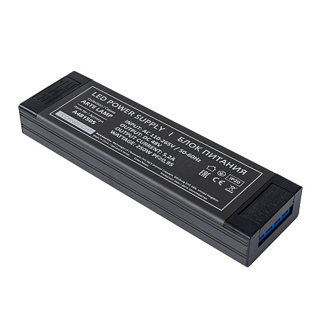 Блок питания 300W 48V IP20 Arte Lamp A481505N Блок питания 300W 48V IP20 Arte Lamp A481505N