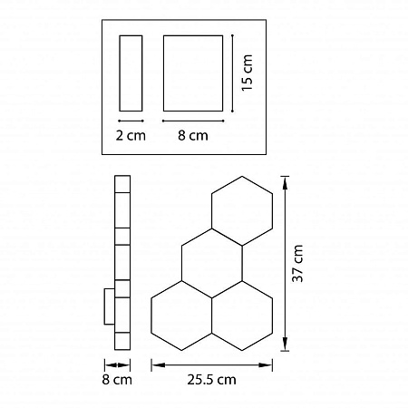 Бра Lightstar Favo 750644