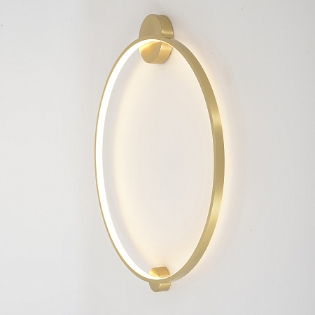 Светильник настенный светодиодный Crystal Lux REAL AP26W LED BRASS Светильник настенный светодиодный Crystal Lux REAL AP26W LED BRASS