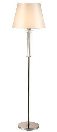 Торшер Crystal Lux NICOLAS PT1 NICKEL/WHITE Торшер Crystal Lux NICOLAS PT1 NICKEL/WHITE