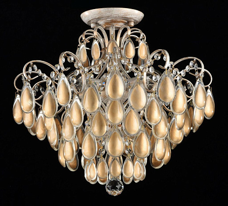 Хрустальная люстра Freya Chabrol FR2302-CL-04-WG Хрустальная люстра Freya Chabrol FR2302-CL-04-WG