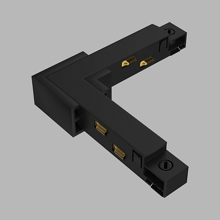 Коннектор угловой для трехфазного шинопровода Ledron TSM-L Black Коннектор угловой для трехфазного шинопровода Ledron TSM-L Black
