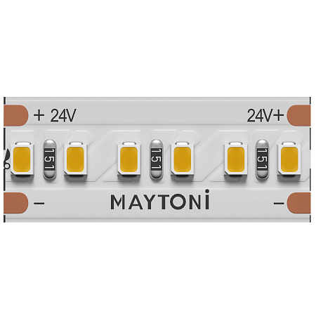 Светодиодная лента Maytoni 8Вт/м 3000К 24V IP20 Ultra 201061 Светодиодная лента Maytoni 8Вт/м 3000К 24V IP20 Ultra 201061