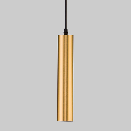 Светильник подвесной светодиодный Eurosvet Single 50161/1 LED золото