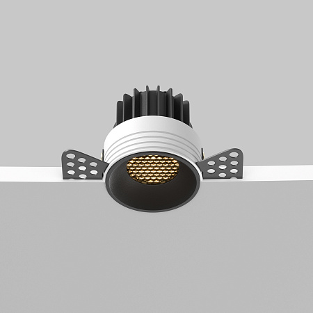 Светильник встраиваемый светодиодный Maytoni Round DL058-7W2.7K-TRS-B