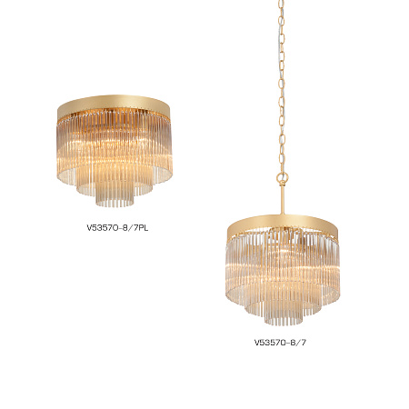 Люстра хрустальная Vitaluce V53570-8/7 Люстра хрустальная Vitaluce V53570-8/7