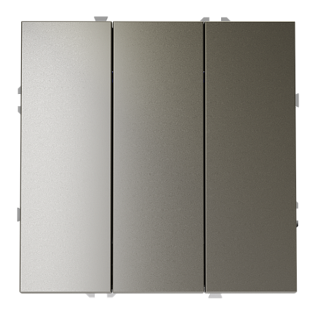 Выключатель встраиваемый VOLTUM S70 трехклавишный (шелк) VLS030104 Выключатель встраиваемый VOLTUM S70 трехклавишный (шелк) VLS030104