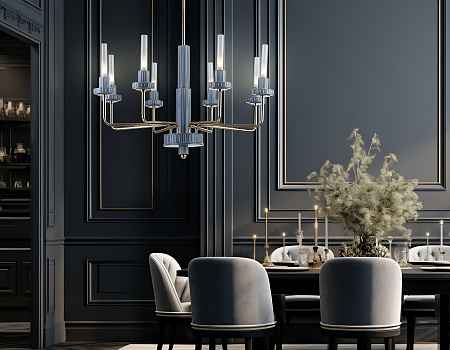 Люстра на штанге светодиодная Ambrella light High light LH53126 Люстра на штанге светодиодная Ambrella light High light LH53126