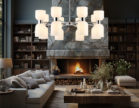 Люстра на штанге Ambrella light LH56085 Люстра на штанге Ambrella light LH56085