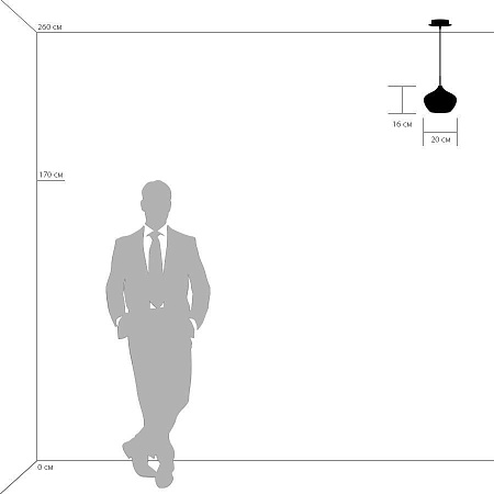 Подвесной светильник Lightstar Pentola 803041 Подвесной светильник Lightstar Pentola 803041