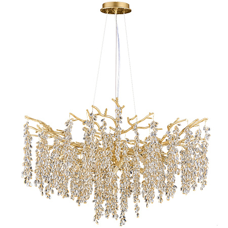 Люстра хрустальная Divinare SALICE 3134/01 SP-10 Люстра хрустальная Divinare SALICE 3134/01 SP-10