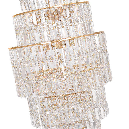 Люстра каскадная Arti Lampadari Valencia E 1.10.50.501 G Люстра каскадная Arti Lampadari Valencia E 1.10.50.501 G