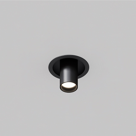 Светильник встраиваемый Maytoni FOCUS S C048CL-01-GU10-B