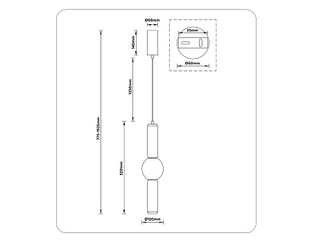 Светильник подвесной светодиодный Ambrella light HIGH LIGHT LH11023 Светильник подвесной светодиодный Ambrella light HIGH LIGHT LH11023