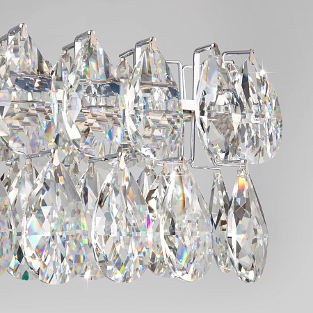 Люстра подвесная светодидная Bogates Marvel 90372/1 Strotskis хром