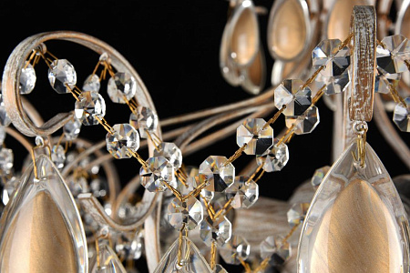 Хрустальная люстра Freya Chabrol FR2302-CL-06-WG Хрустальная люстра Freya Chabrol FR2302-CL-06-WG