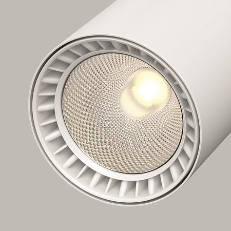 Трековый магнитный трехфазный светодиодный светильник Maytoni Trinity Vuoro TR029-3-10W3K-S-W Трековый магнитный трехфазный светодиодный светильник Maytoni Trinity Vuoro TR029-3-10W3K-S-W