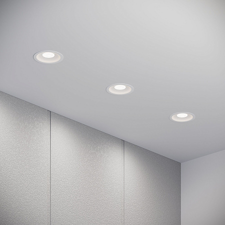 Светильник встраиваемый светодиодный Elektrostandard Combi 25068/LED белый a069007