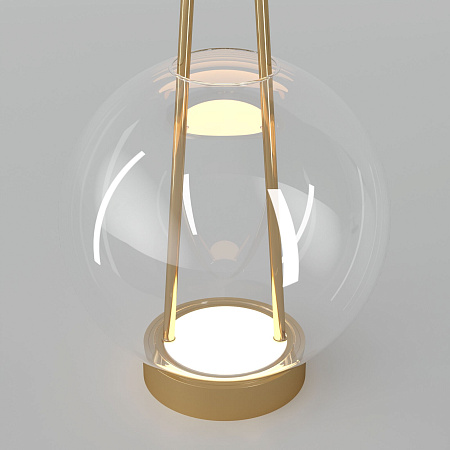 Настольная лампа светодиодная Eurosvet Frasco 80507/1 латунь a069347 Настольная лампа светодиодная Eurosvet Frasco 80507/1 латунь a069347