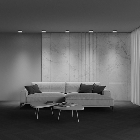 Светильник потолочный светодиодный Maytoni Points C066CL-12W3-6K-B