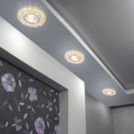 Светильник встраиваемый Elektrostandard 2201 MR16 CL прозрачный a038455 Светильник встраиваемый Elektrostandard 2201 MR16 CL прозрачный a038455