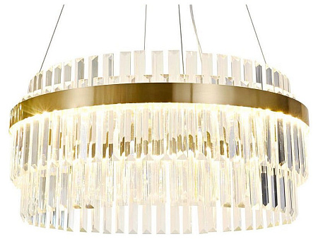 Люстра хрустальная светодиодная Citilux Sheldon CL339143 Люстра хрустальная светодиодная Citilux Sheldon CL339143