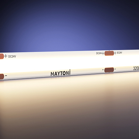 Светодиодная лента Maytoni 8Вт/м 3000К 24V IP20 Ultra 201071 Светодиодная лента Maytoni 8Вт/м 3000К 24V IP20 Ultra 201071