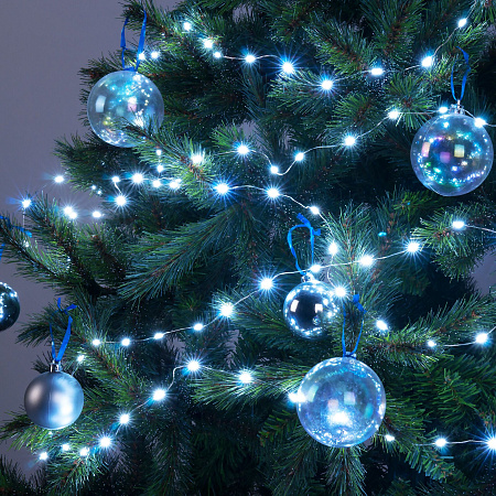 Гирлянда нить "роса" Eurosvet белый 400-009 a060411 Гирлянда нить "роса" Eurosvet белый 400-009 a060411