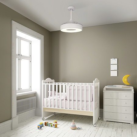 Люстра с вентилятором светодиодная Mantra COIN 8219 Люстра с вентилятором светодиодная Mantra COIN 8219